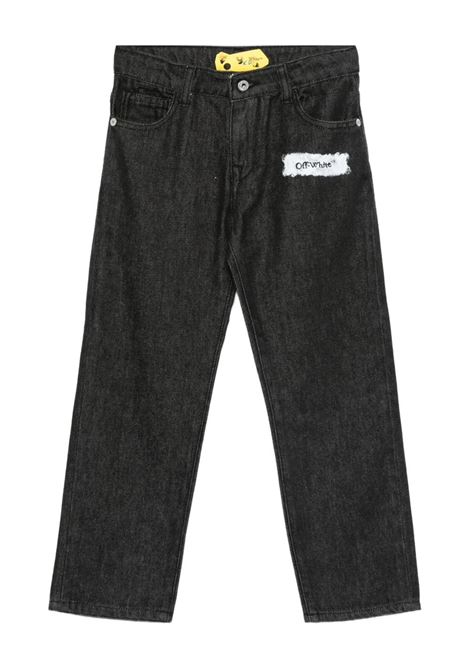 Jeans con logo OFF WHITE KIDS | OBYA005F25DEN0011001